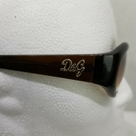 Dolce & Gabbana DD3025 Oval Type Sunglasses 525/13 58 □ 17 125 D & G Logo Brown main image 7